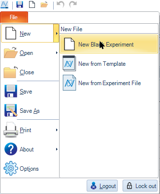 New Blank Experiment